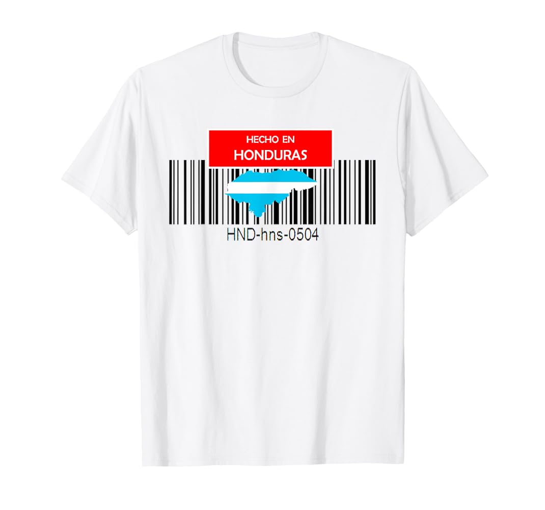 Amazon.com: HONDURAS HECHO EN HONDURAS MADE IN T-Shirt